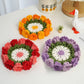 Floral Crochet Coasters