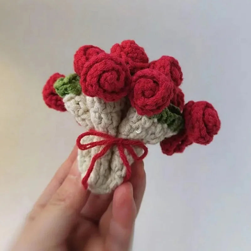 Floral Crochet Coasters